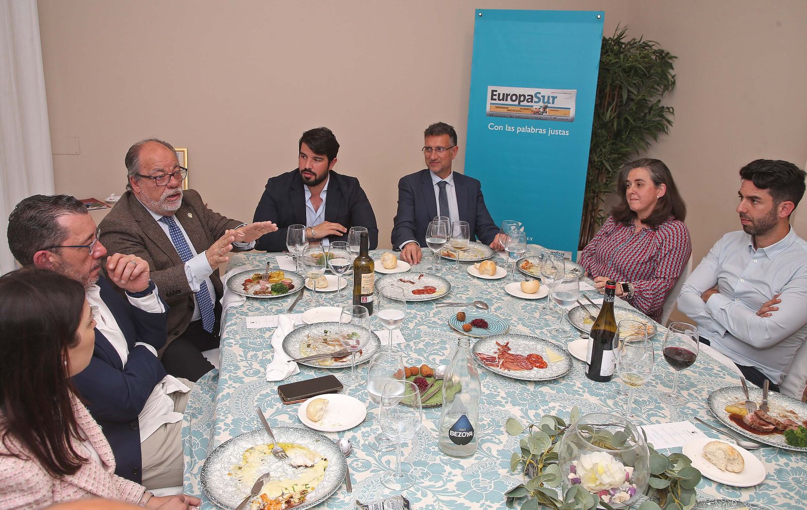 Fotos de la tertulia cofrade de Europa Sur en Algeciras 2023