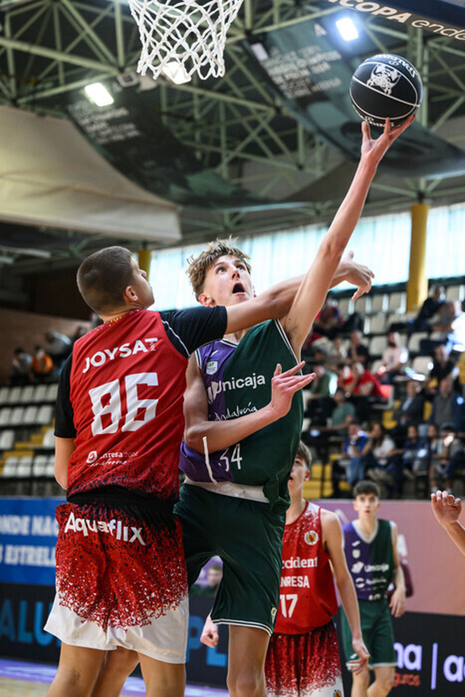 August Moller (Unicaja), en el quinteto ideal de la Minicopa
