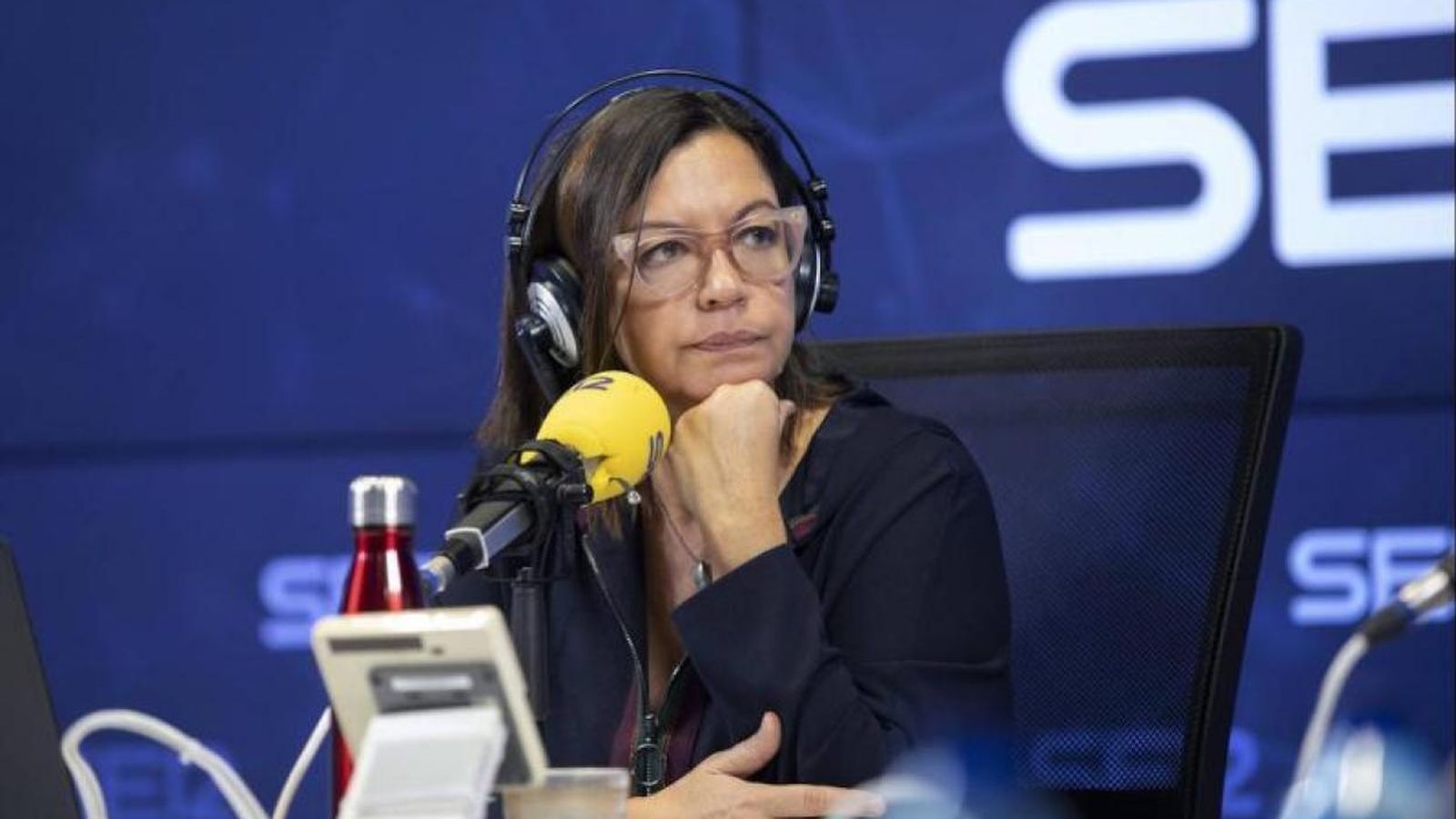 Ángels Barceló, conductora del matinal de la SER, 'Hoy por hoy'