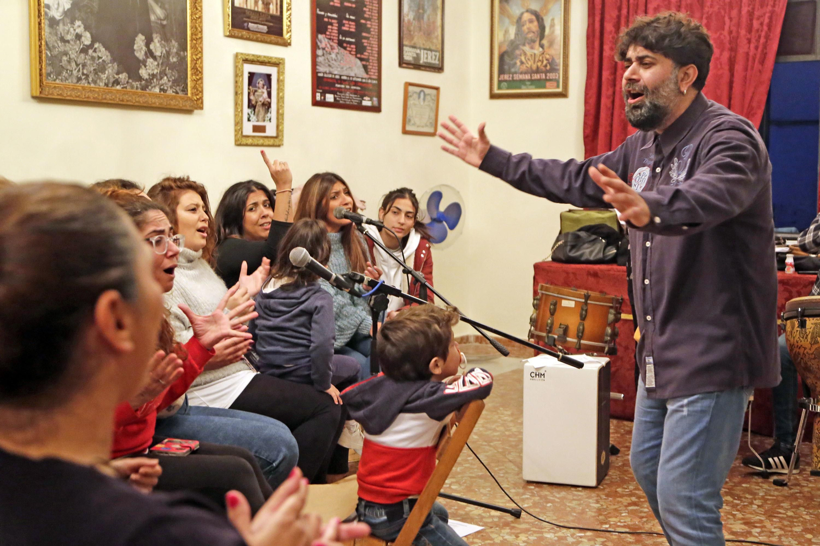 Ensayo zambomba Luis de Periquín