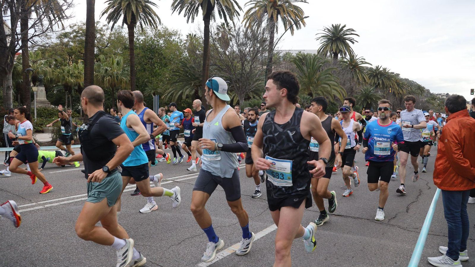La Media Maratón de Málaga 2025, en fotos