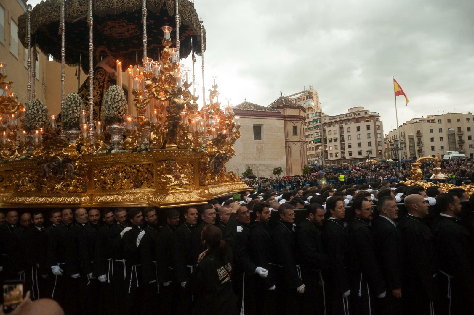 Las fotos de Mena en el Jueves Santo en Málaga