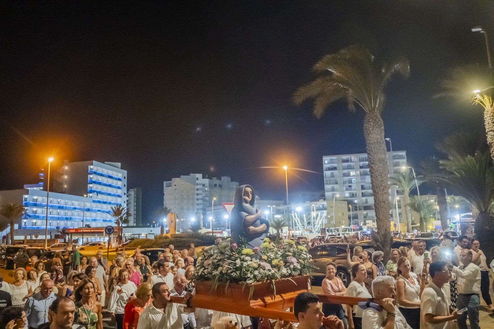 Momento de la procesión.