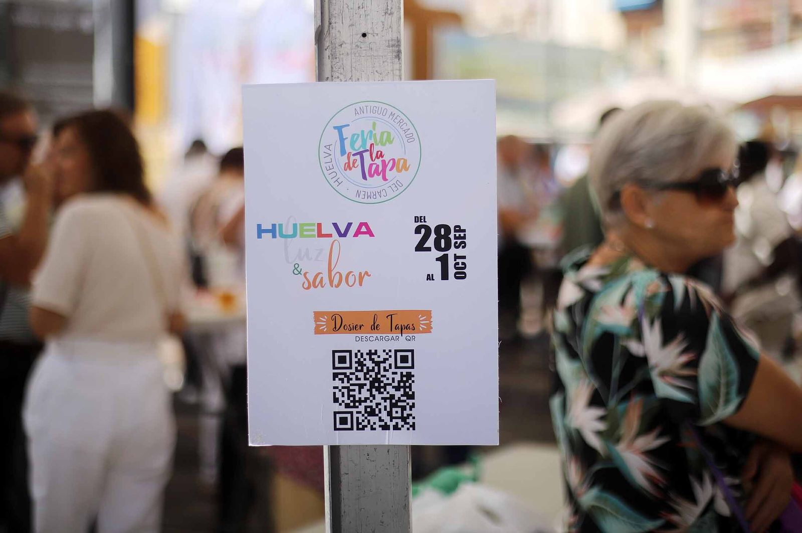 Imágenes del ambiente en la Feria de la Tapa de Huelva