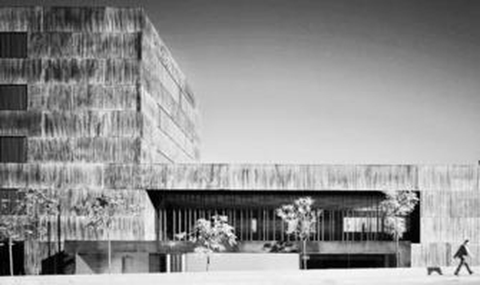 Exterior de la Sede Judicial de Antequera, que recibió el Premio FAD de 2007.