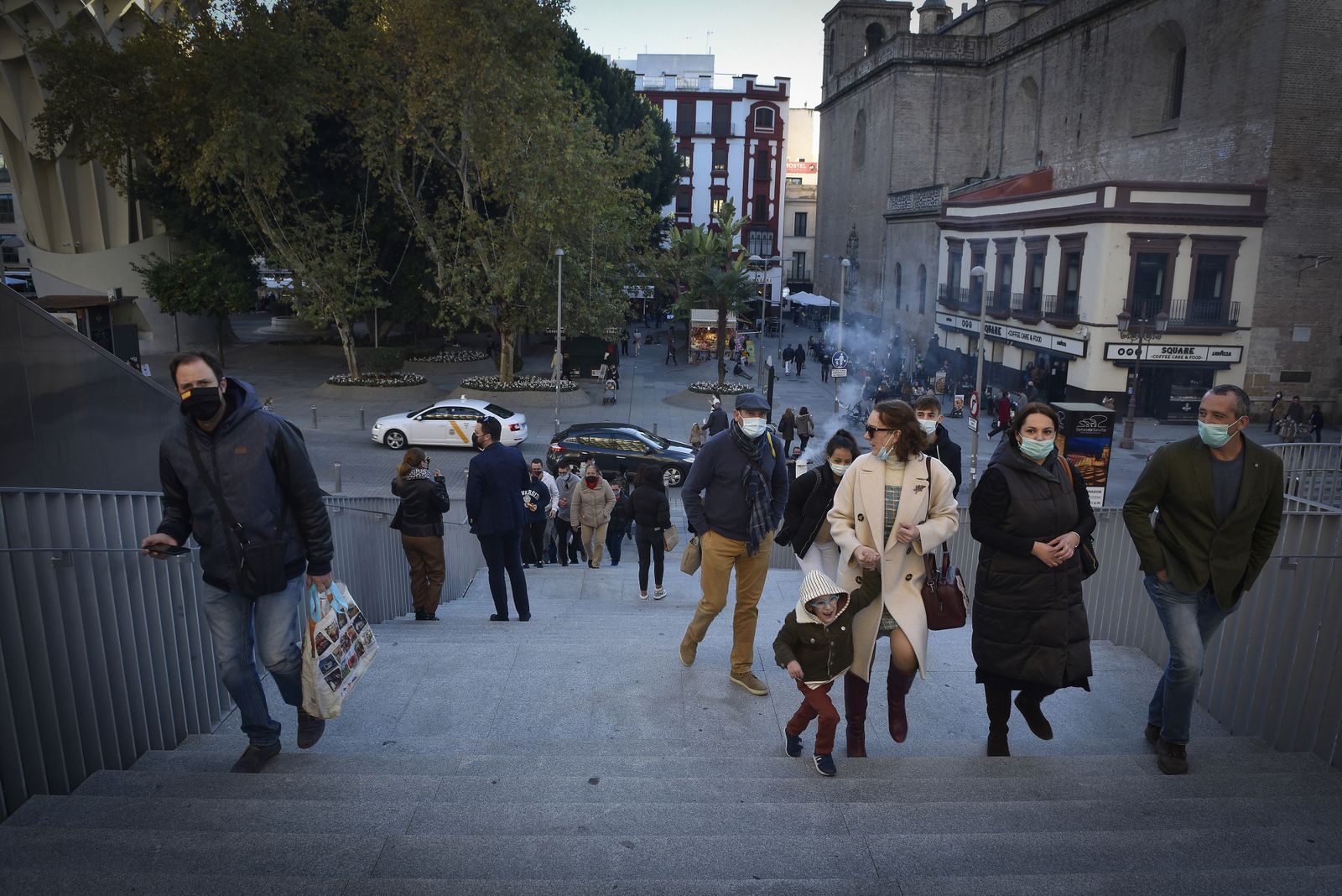 Una ciudad de oriente en las setas de la Encarnación