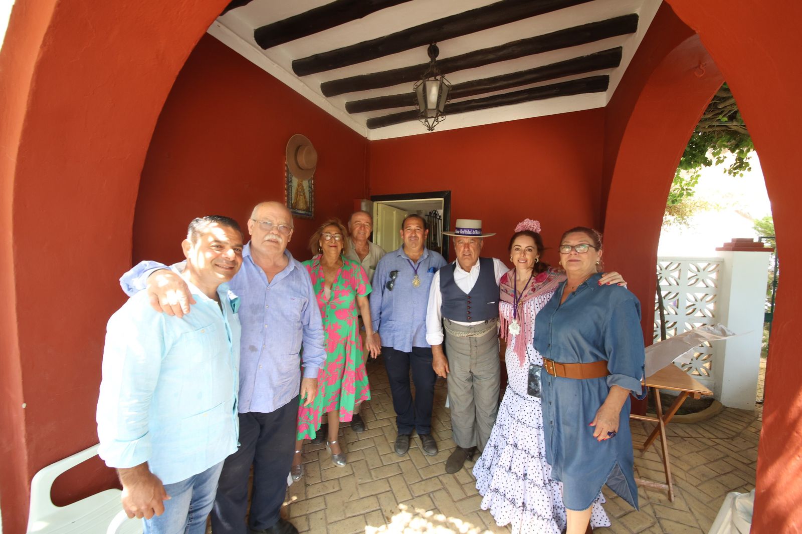 La Hermandad del Rocío de Jerez se presenta ante la Virgen