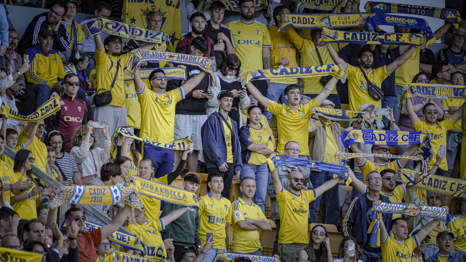 Las mejores imágenes del partido Cádiz CF - RCD Mallorca