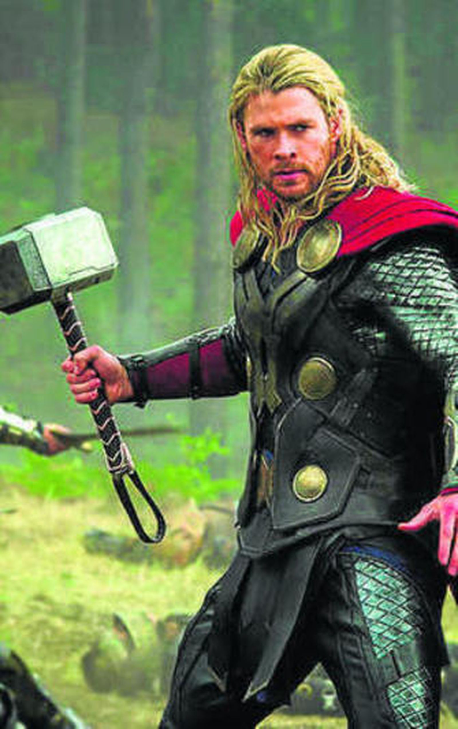 Chris Hemsworth, en 'Thor...'.