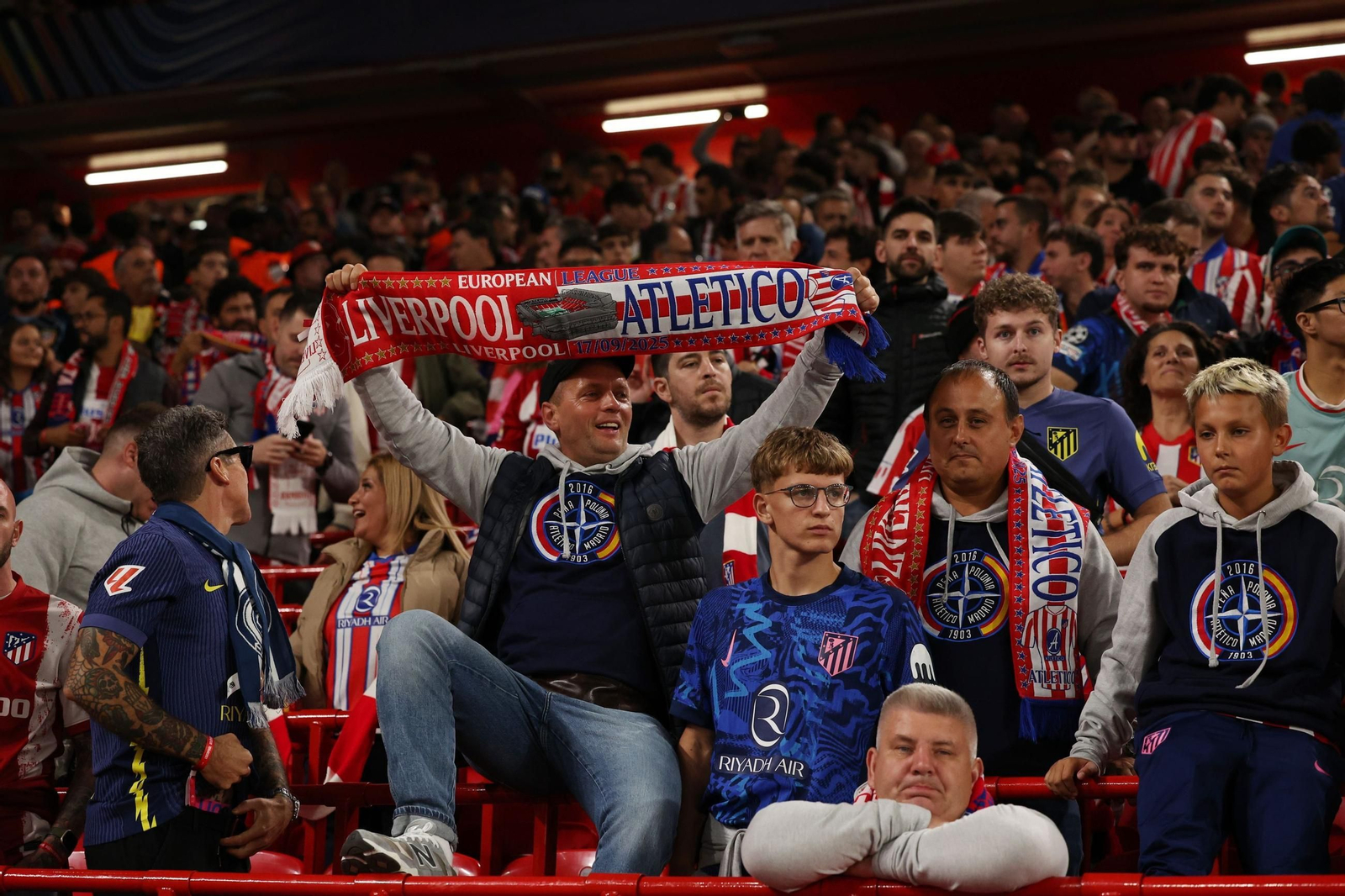 Las fotos del Liverpool - Atlético de Madrid