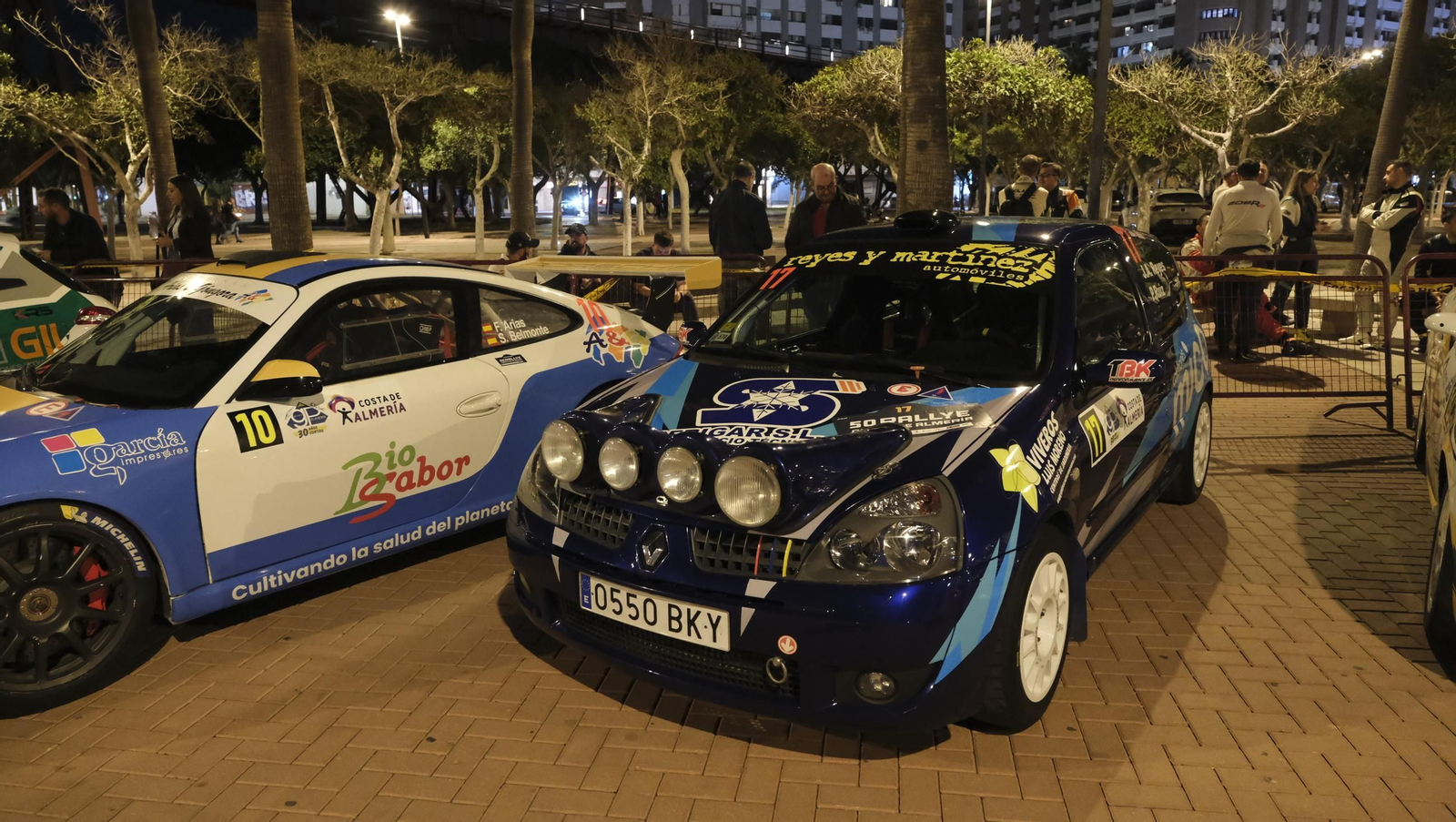 La salida de la 50 edición del Rallye Costa de Almería, en imágenes