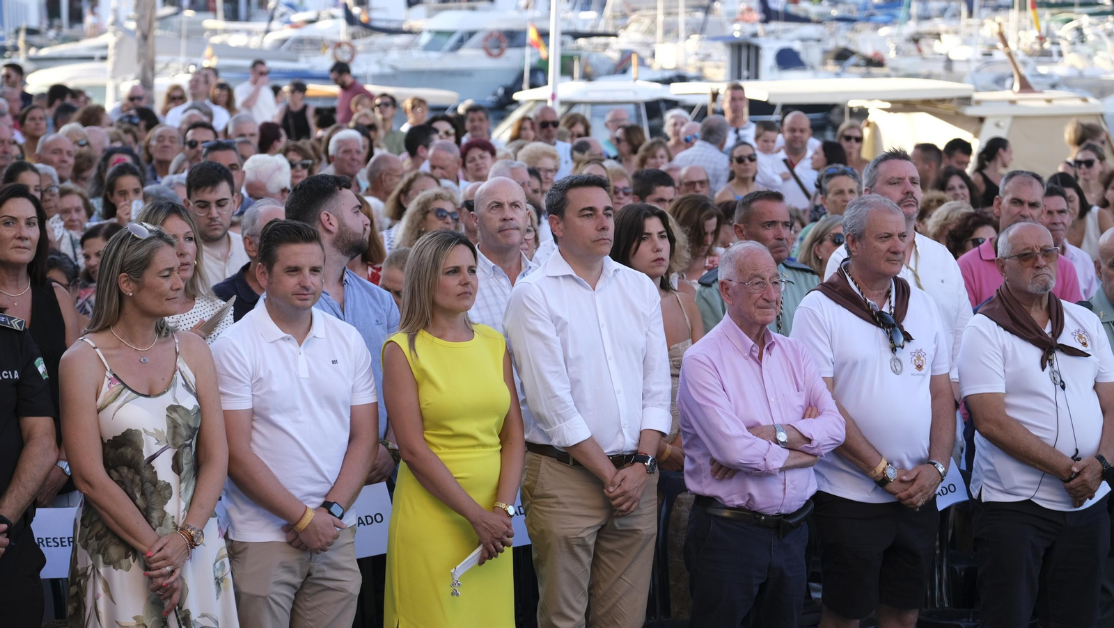La procesión marítima de la Virgen del Carmen en Aguadulce, en imágenes