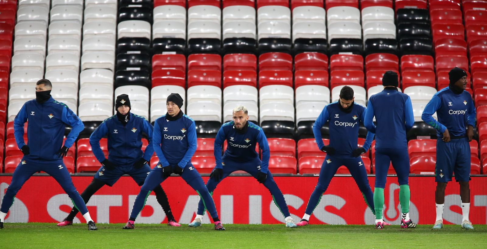 Las fotos previas del Manchester United-Betis