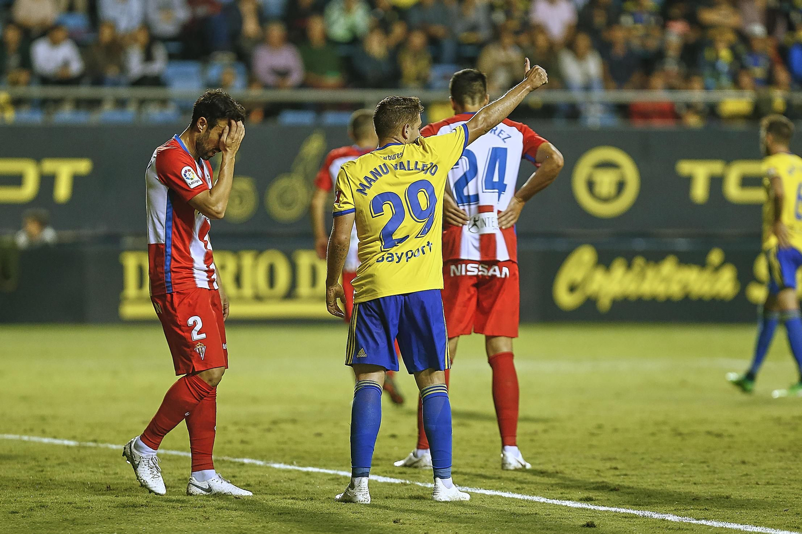 Las imágenes del Cádiz-Sporting