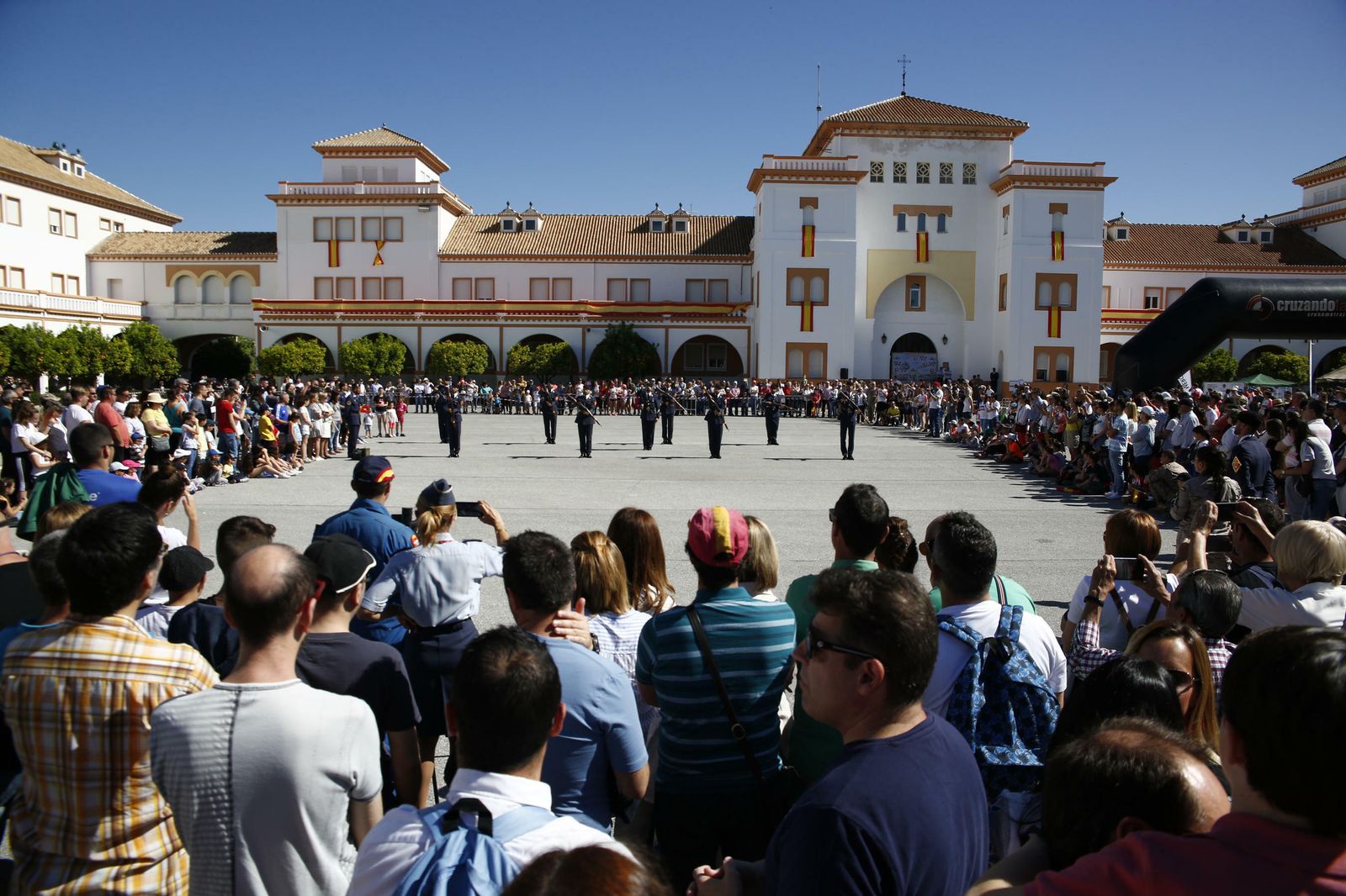 Jornada de puertas abiertas y 'altos vuelos' en la Base Aérea de Arilla