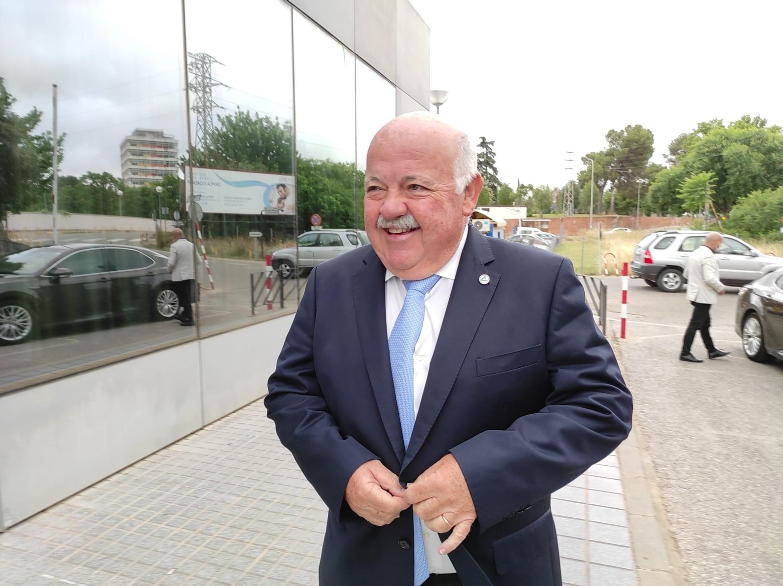 El consejero de Salud y Familias, Jesús  Aguirre.