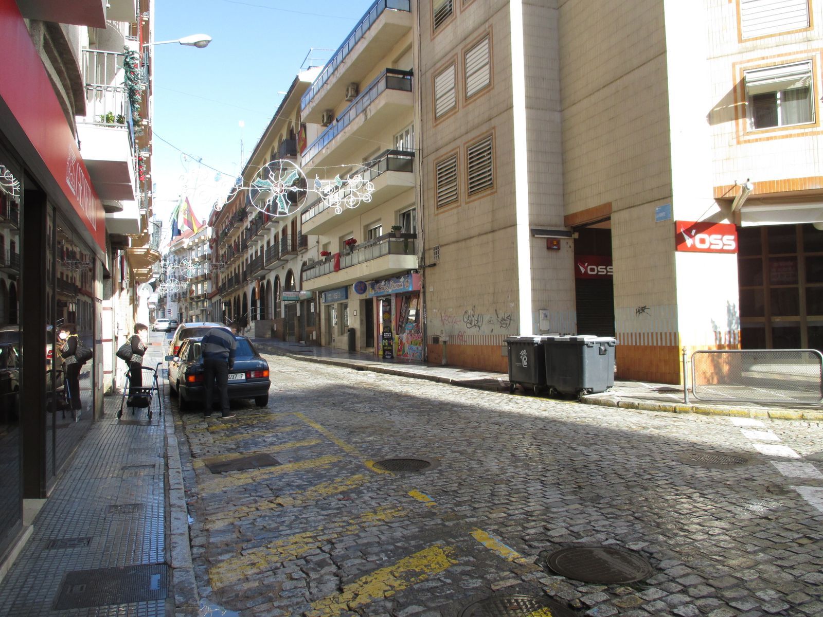 Los hechos tuvieron lugar en la zona entre La Palmera y la plaza San Pedro.