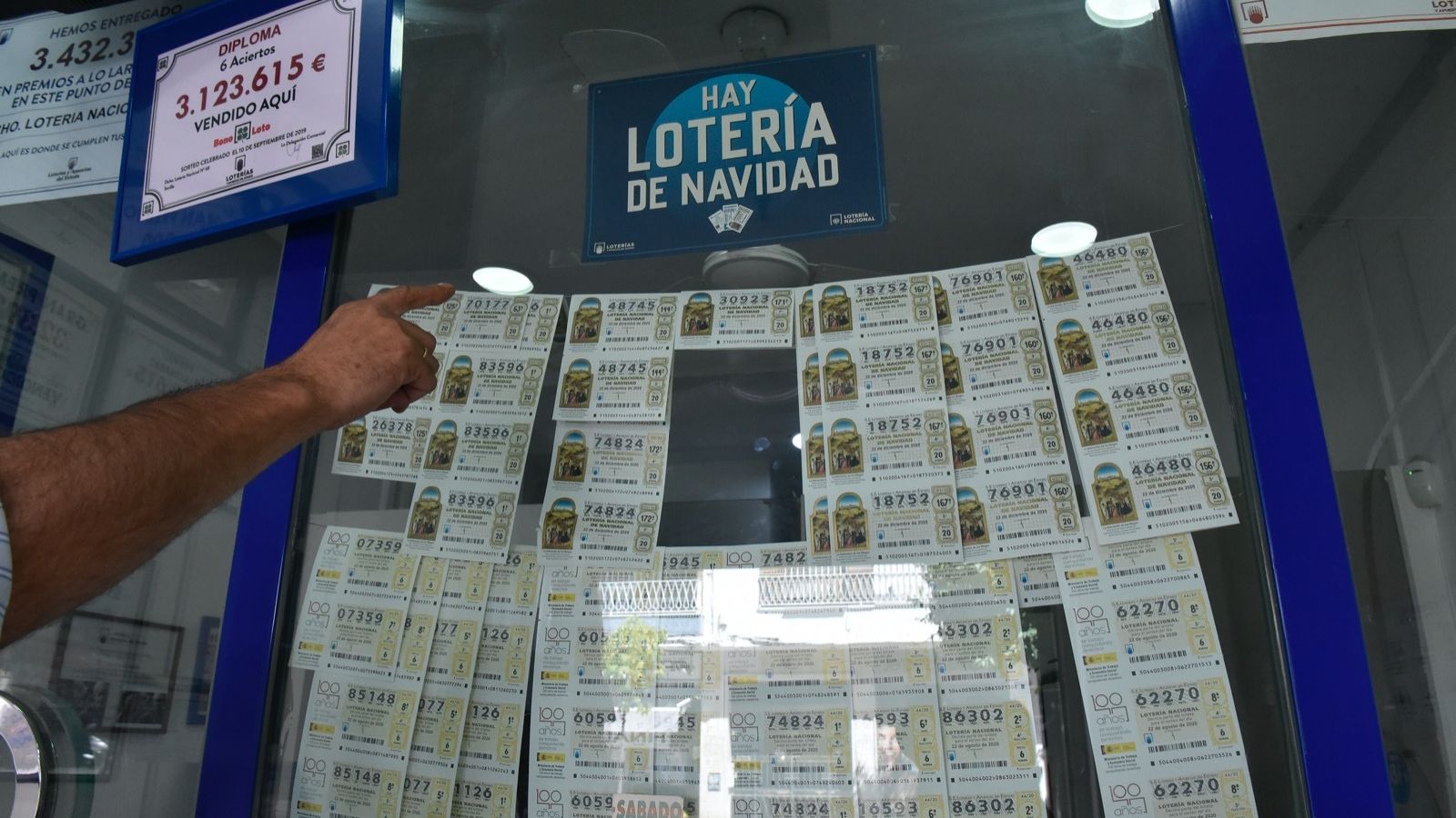 Lotería de Navidad, ya en venta.