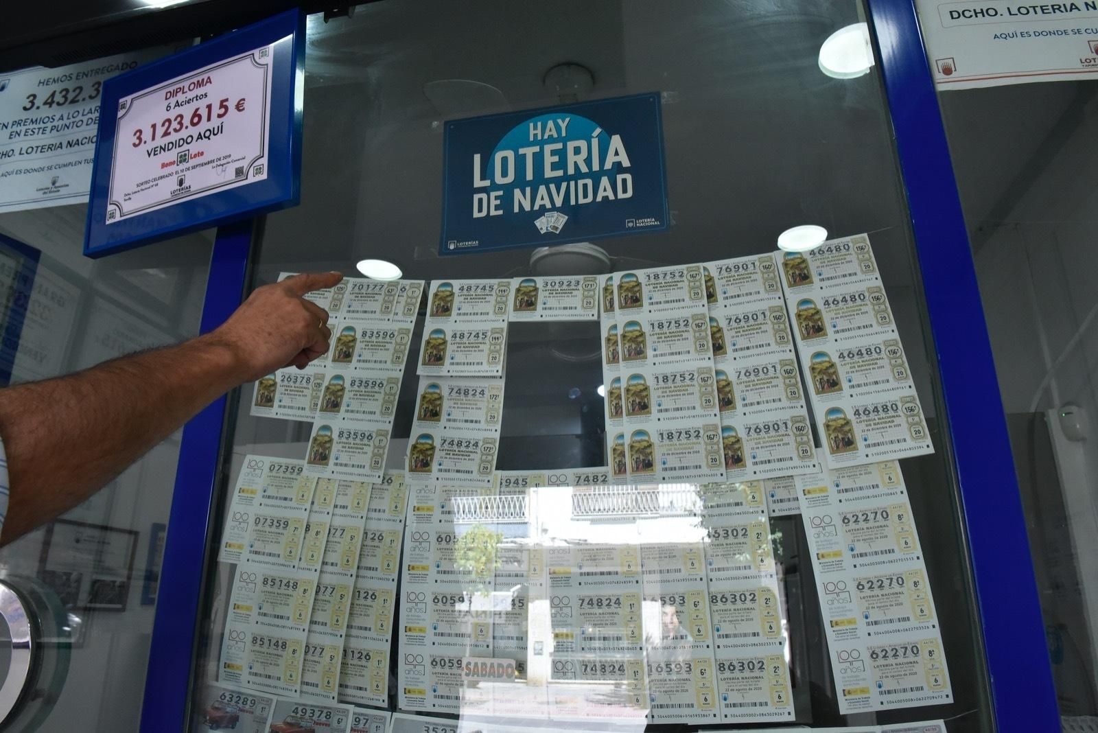 Lotería de Navidad, ya en venta.