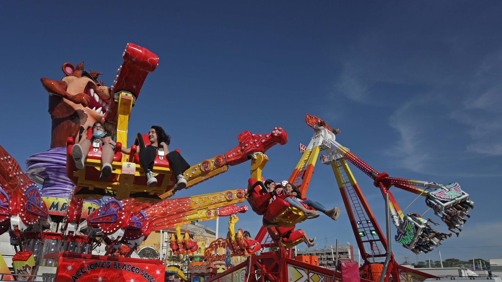 Fotos del miércoles en la Feria de Los Barrios
