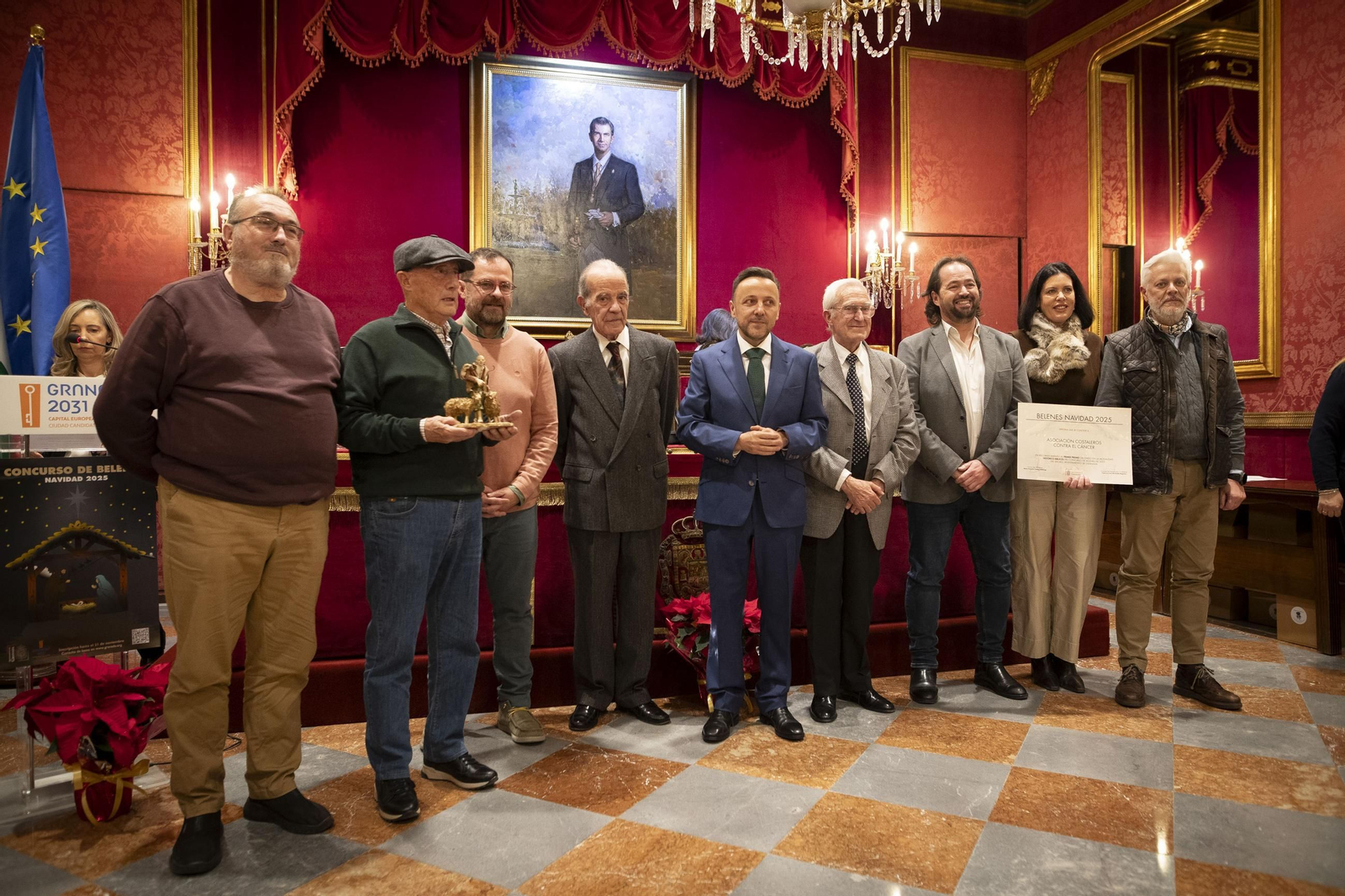 Fotos: así han sido galardonados los ganadores del Concurso Municipal de Belenes 2025 en Granada
