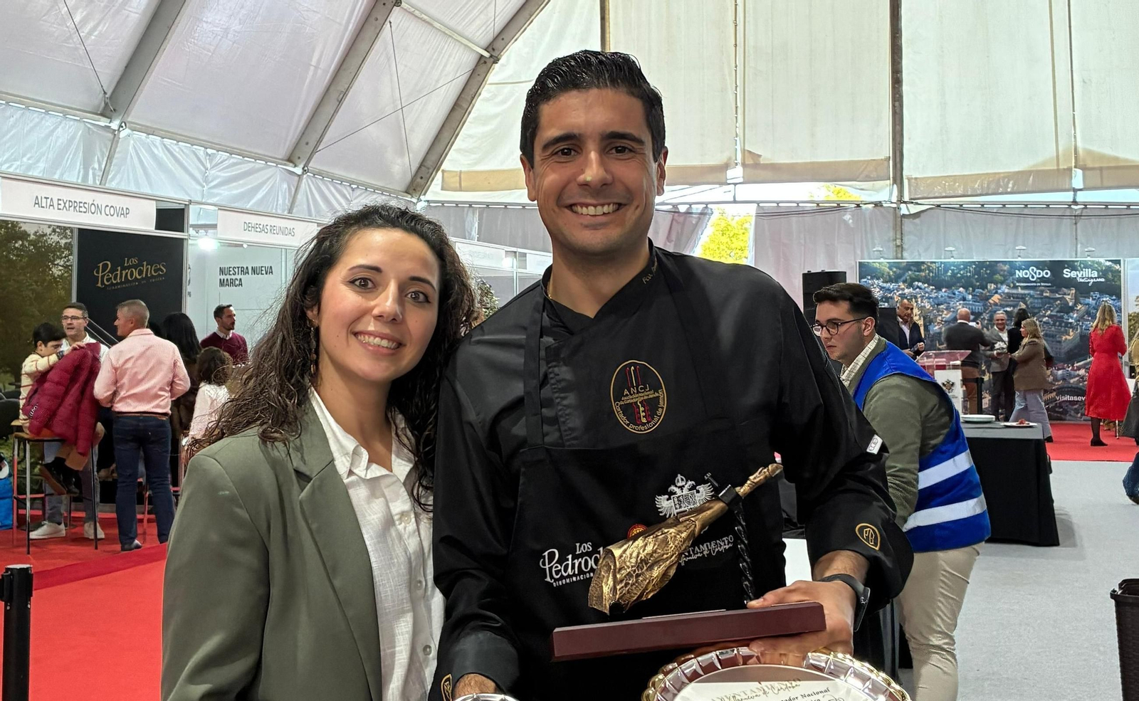 El aracenense Fran García se clasifica para la final del Campeonato de España de Corte de Jamón de febrero