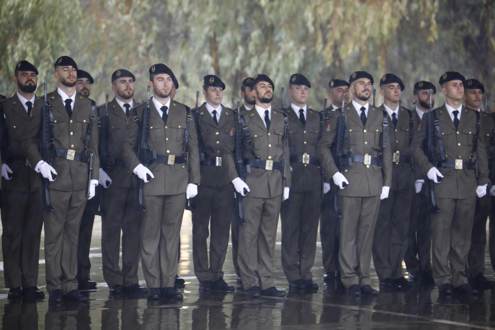 El desfile militar de la Brigada de Córdoba por la festividad de la Inmaculada, en imágenes El desfile militar de la Brigada de Córdoba por la festividad de la Inmaculada, en imágenes