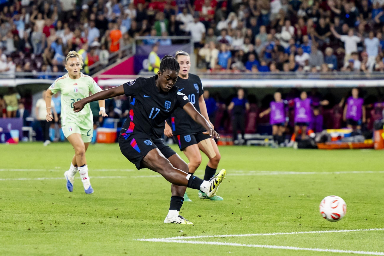 Las imágenes del Inglaterra-Italia