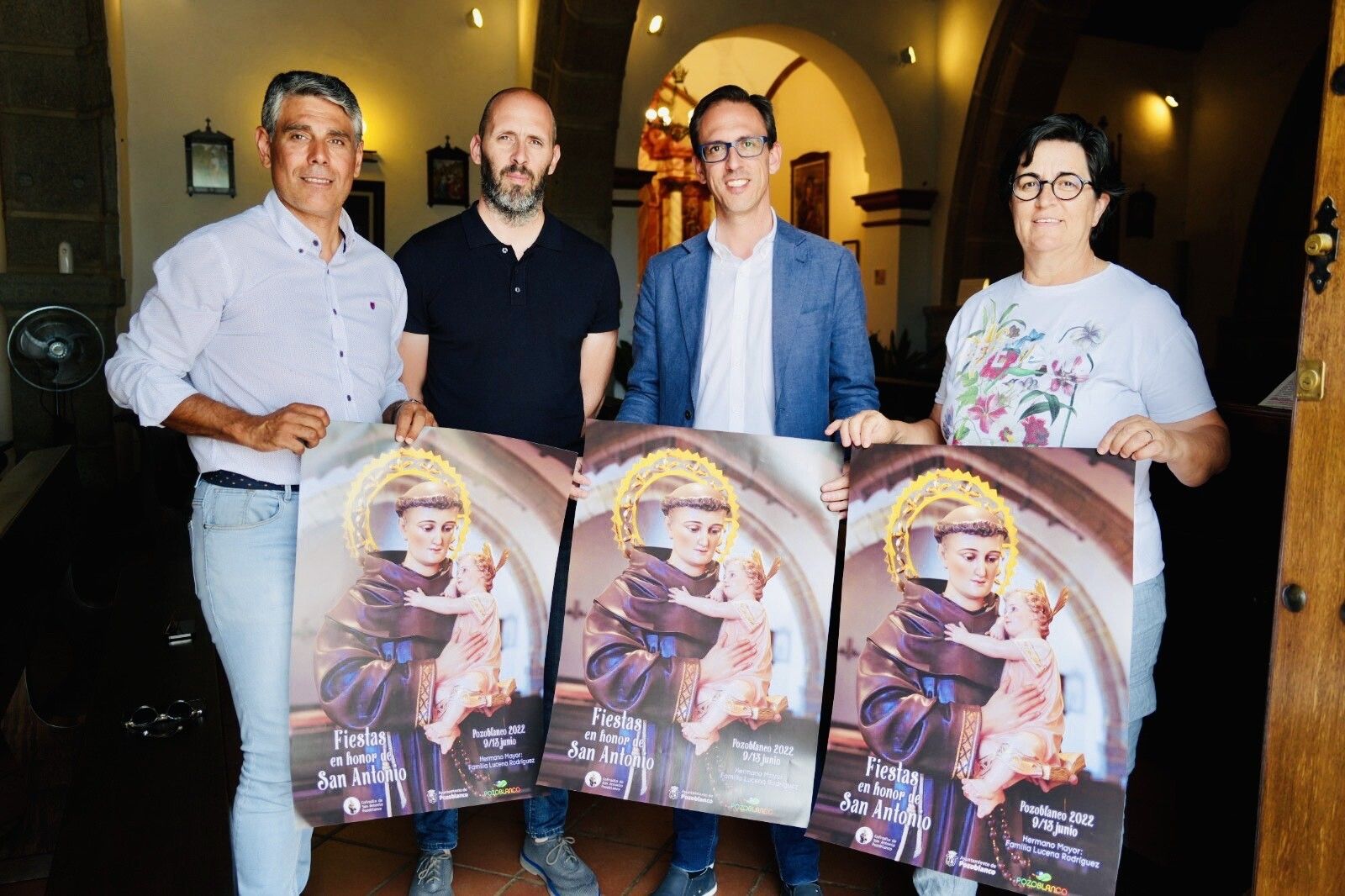 Presentación de la Verbena de San Antonio en Pozoblanco.