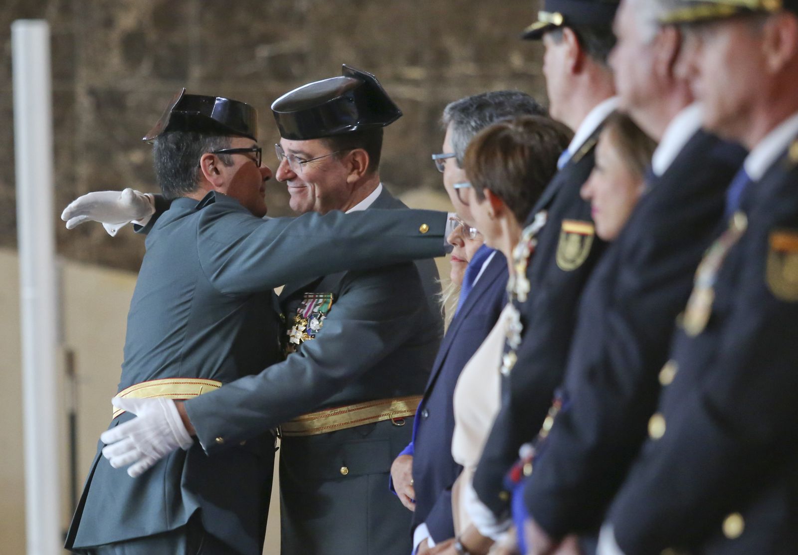 Las fotos del día del patrón de la Policía Nacional en Málaga