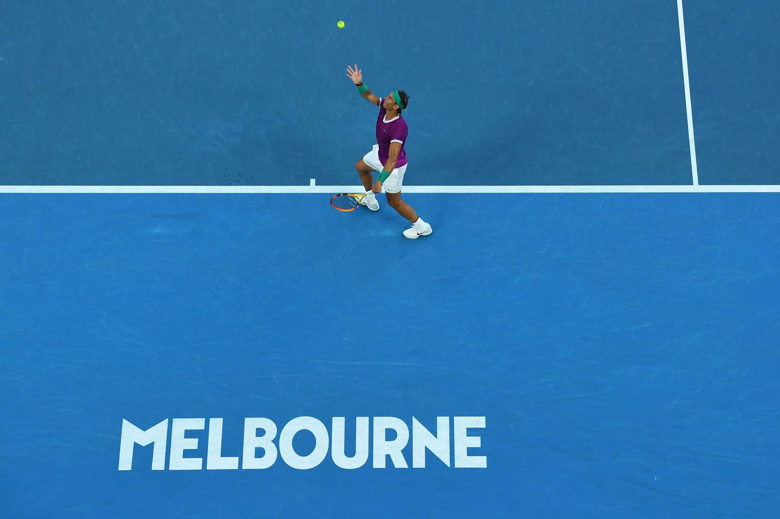 Las imágenes de la gran final entre Nadal y Medvedev (1)