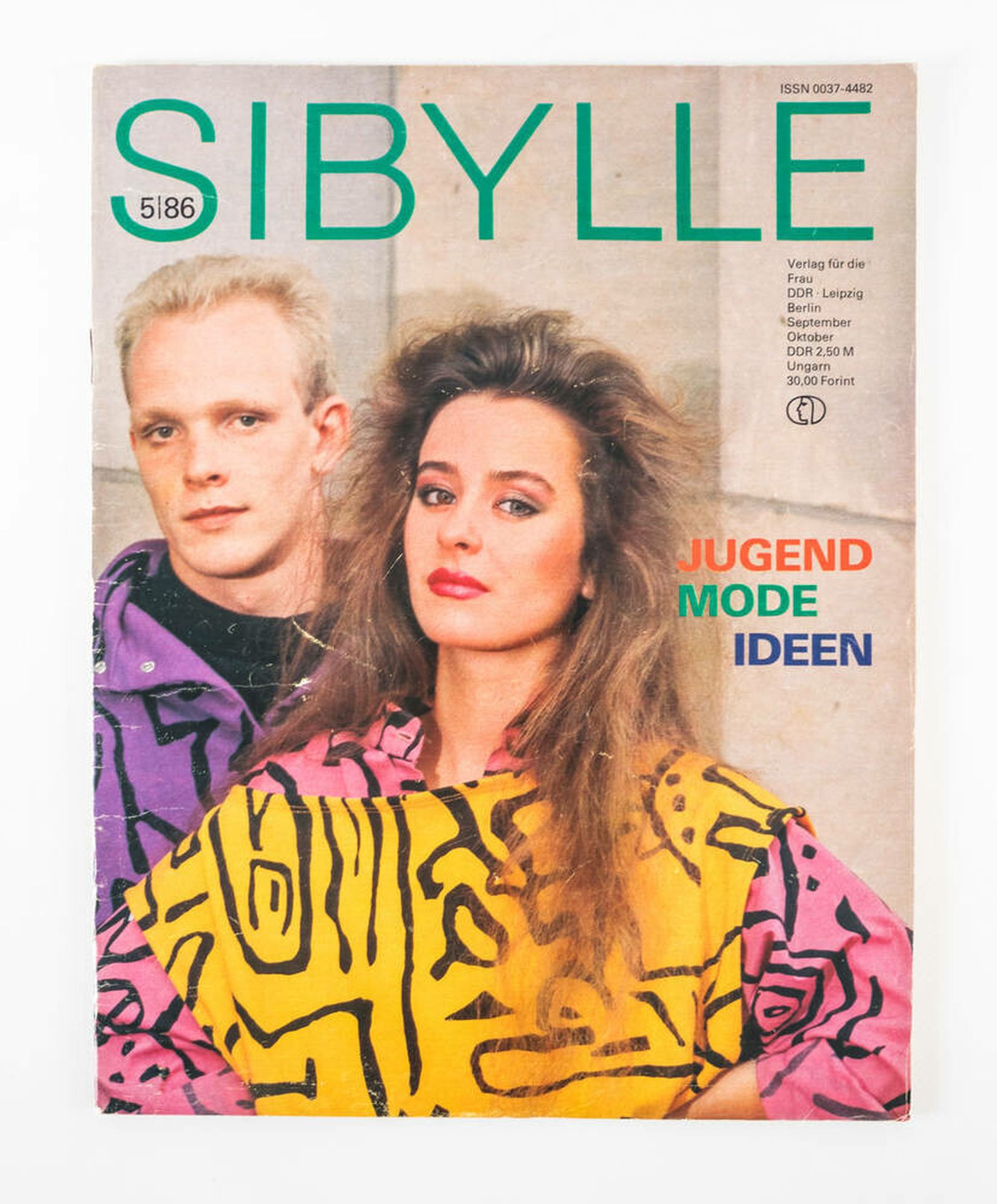 Una portada de Sibylle de 1986