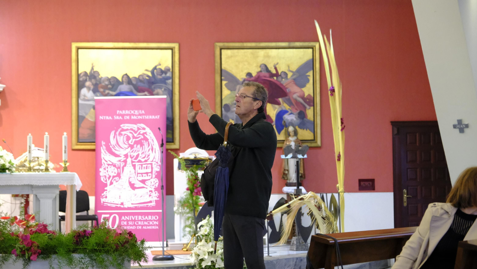 El Resucitado de Almería se suspende por la lluvia, en imágenes