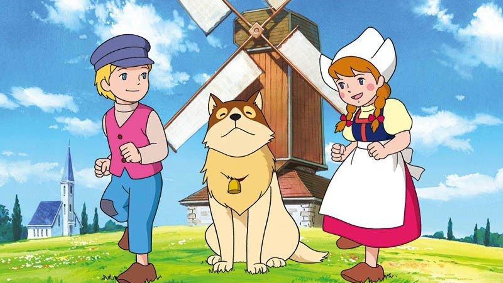 Los protagonistas de 'El perro de Flandes'