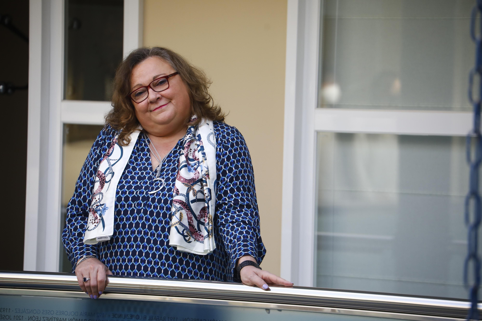 Concepción Ortega, en el Colegio de Abogados de Córdoba.