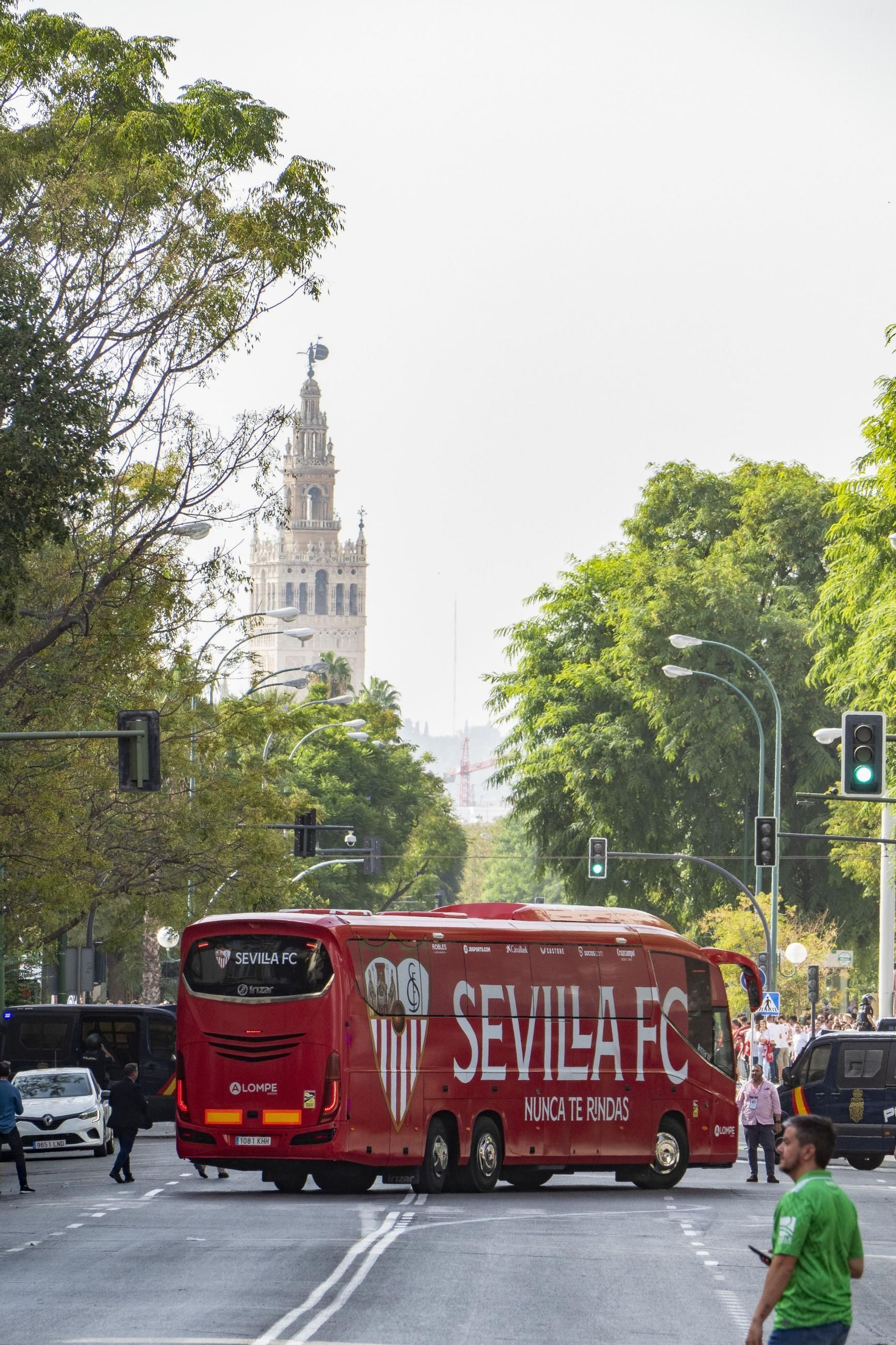 El derbi Sevilla-Betis, en imágenes