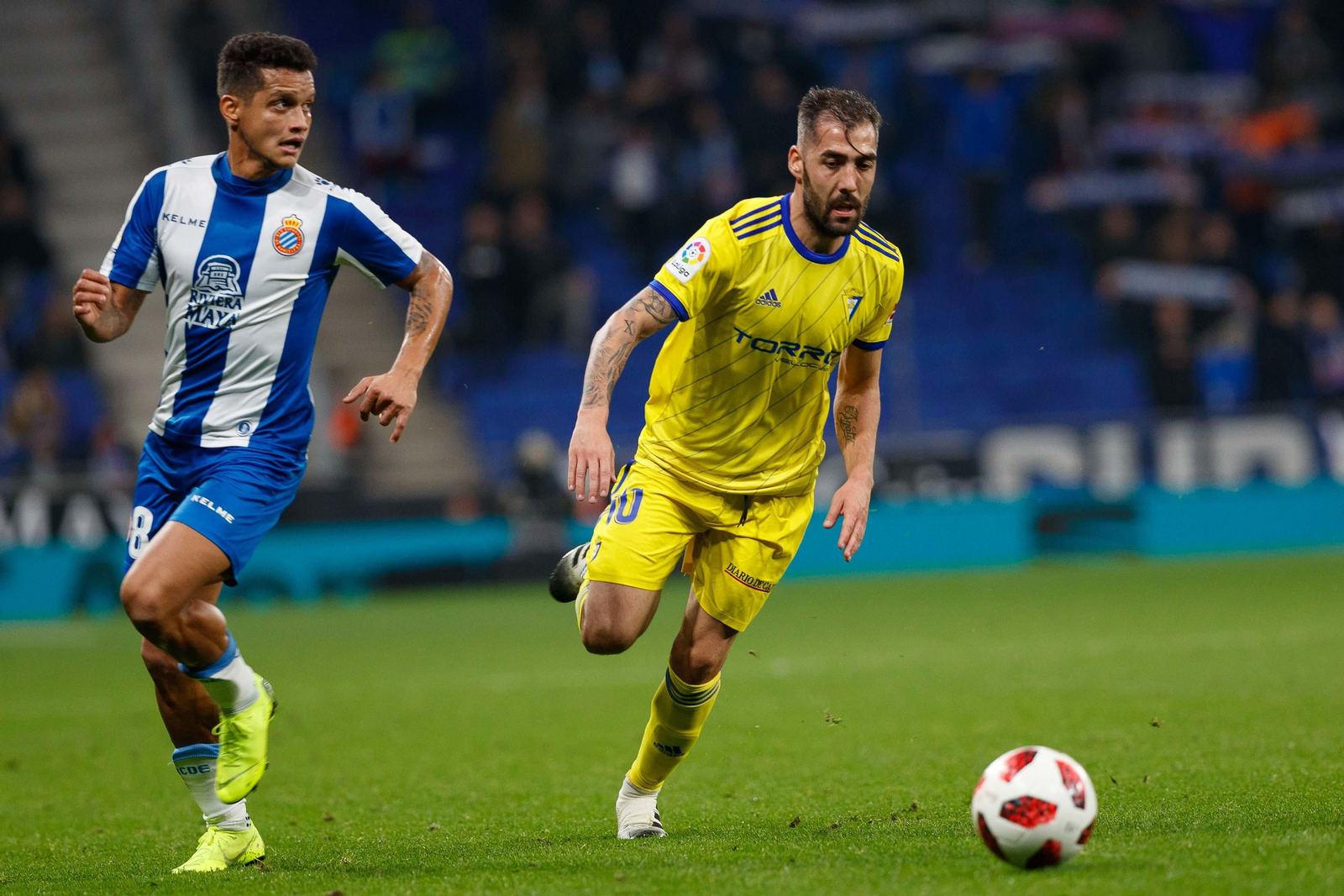 Las imágenes del Espanyol-Cádiz