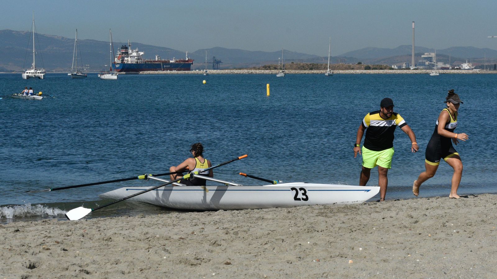 I Campeonato de España de remo ‘Beach Sprint’ en La Línea