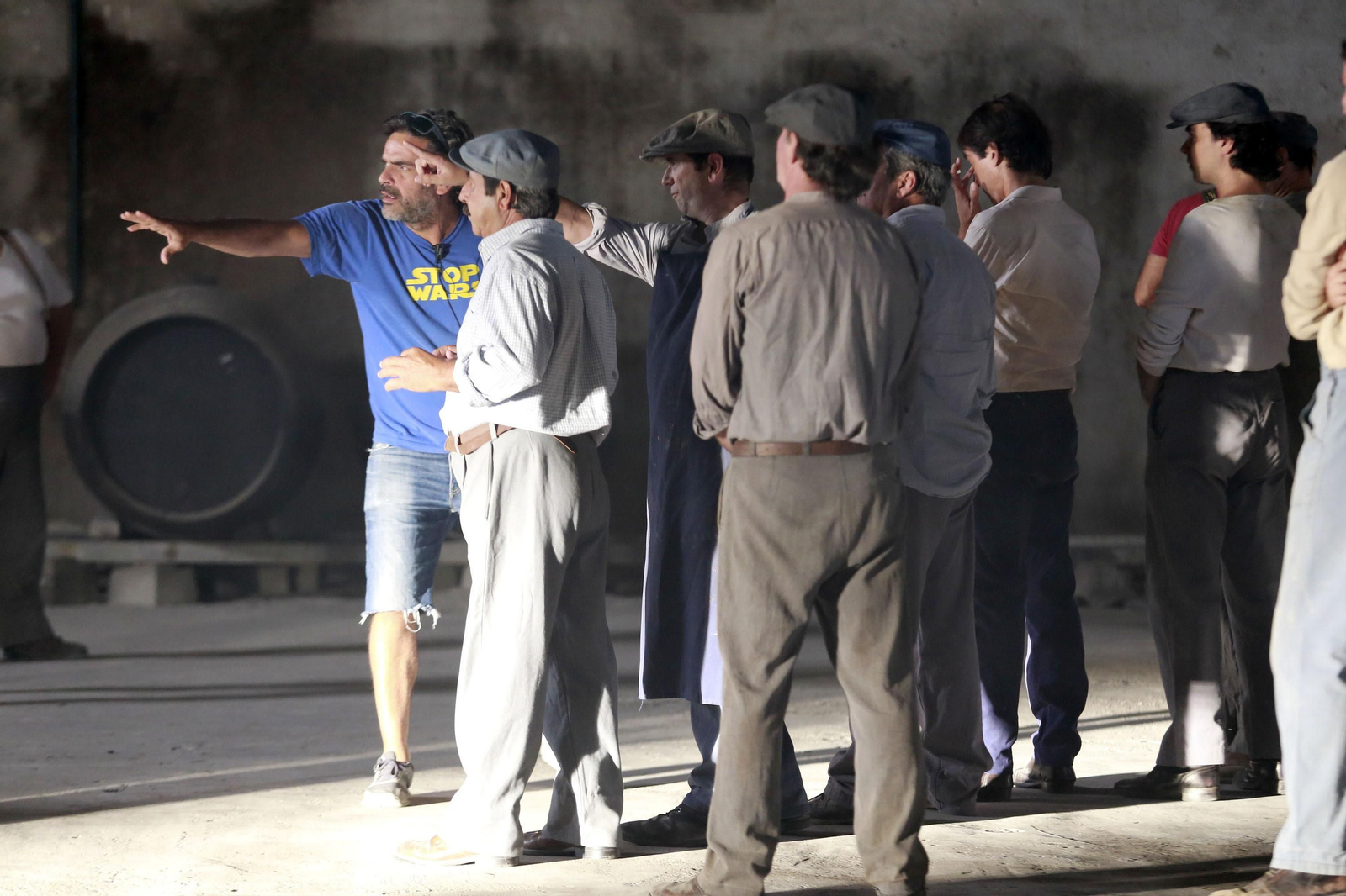 Imágenes del rodaje de la película 'El verano que vivímos' en González Byass