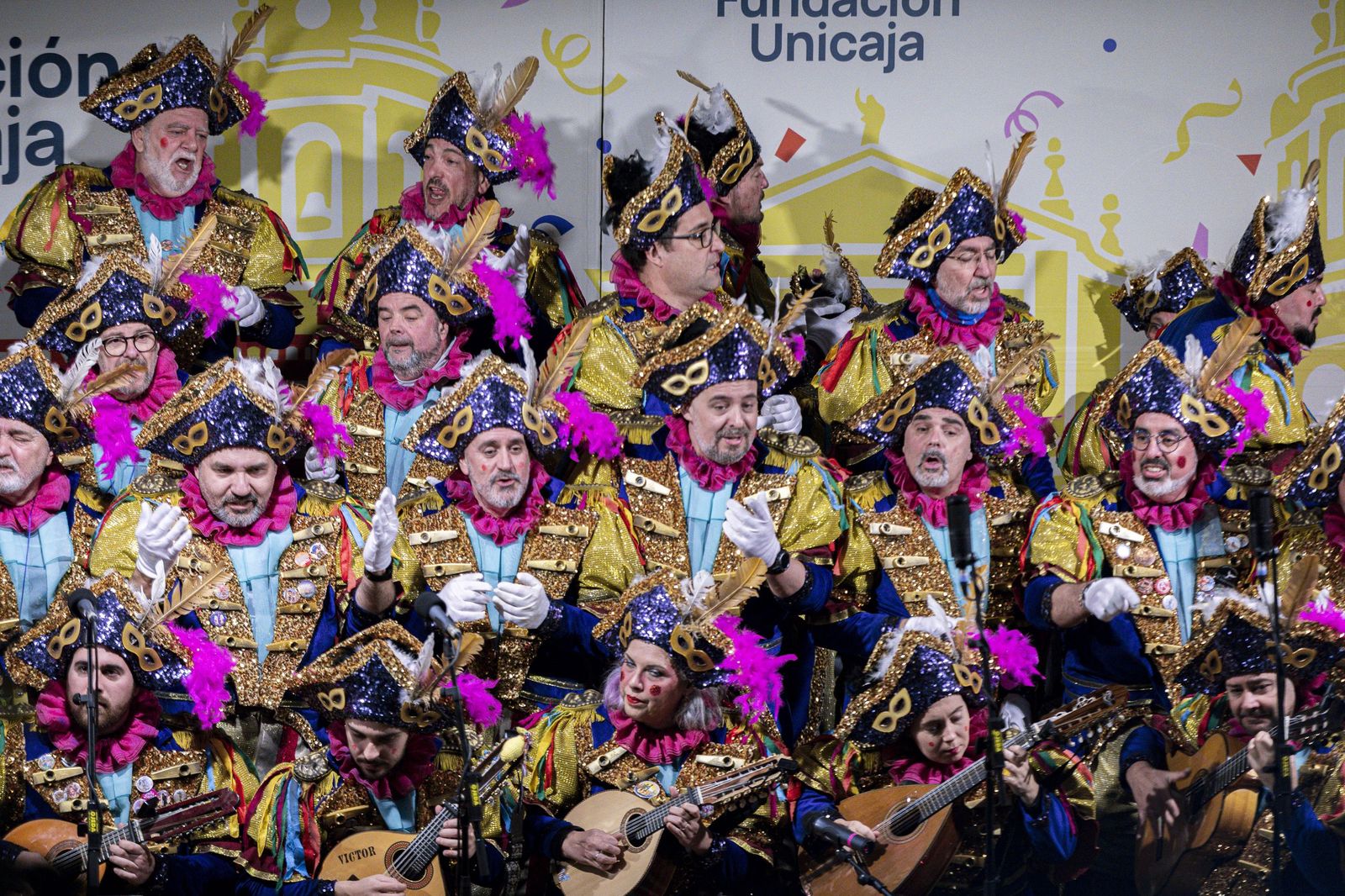 Las imágenes de la entrega de los premios del XLVII Concurso Fundación Unicaja Coplas del Carnaval Gaditano