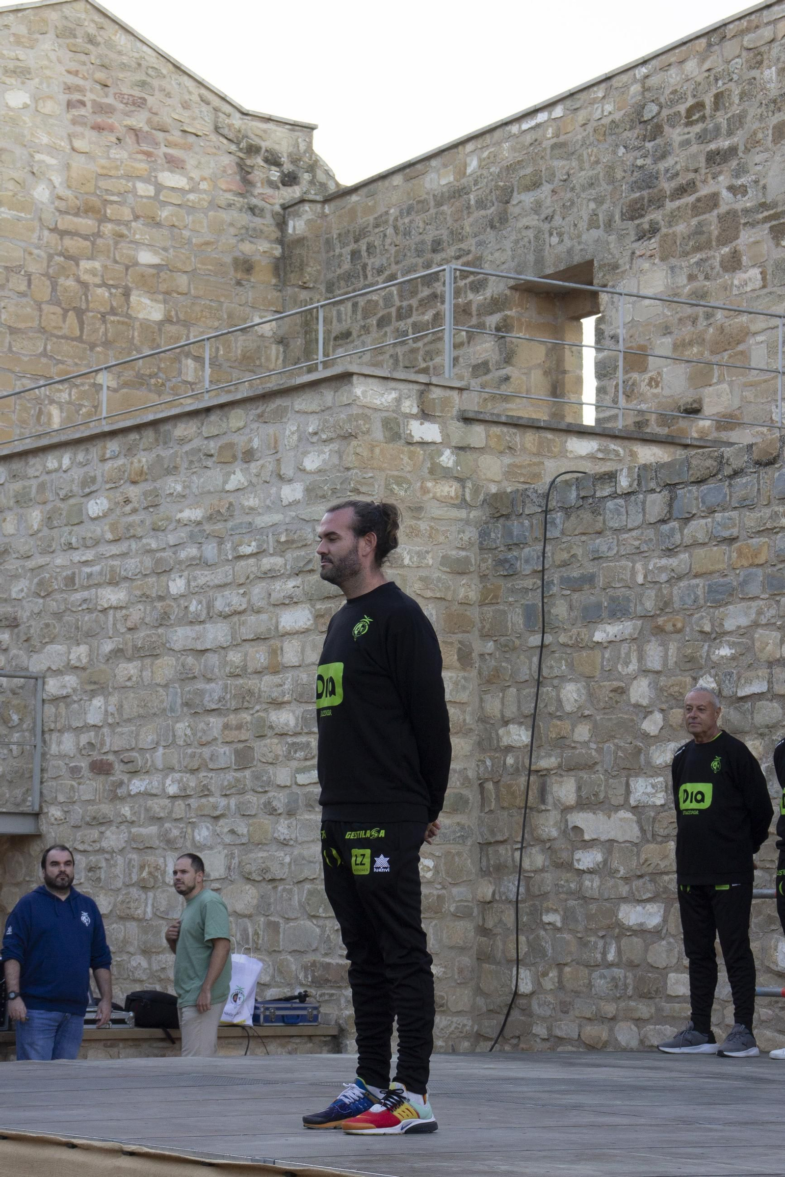 Presentación del Jaén Paraíso Interior FS en el Castillo de Sabiote, en imágenes