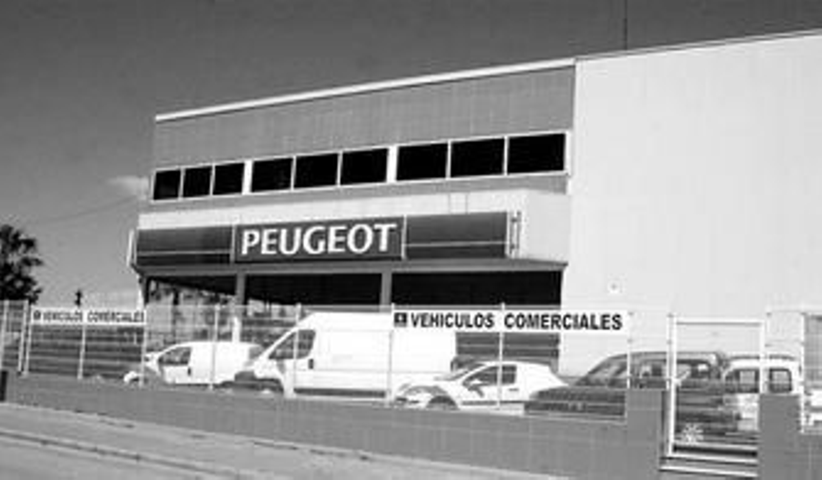Instalaciones de Peugeot en el polígono industrial El Palmar.
