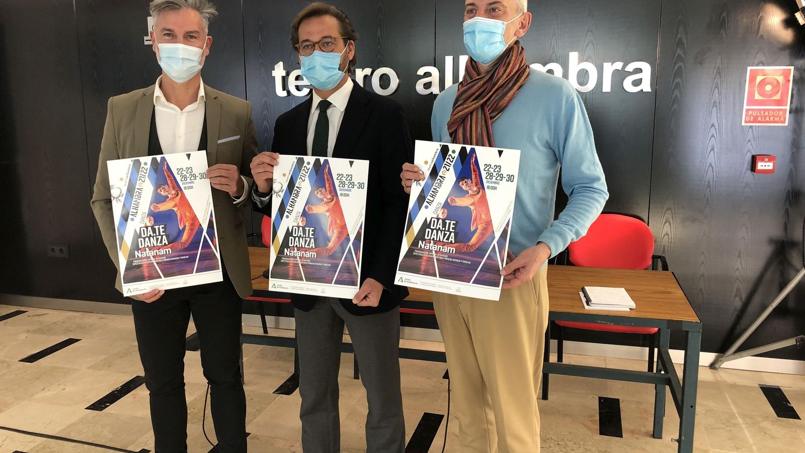 Presentación  en el Teatro Alhambra