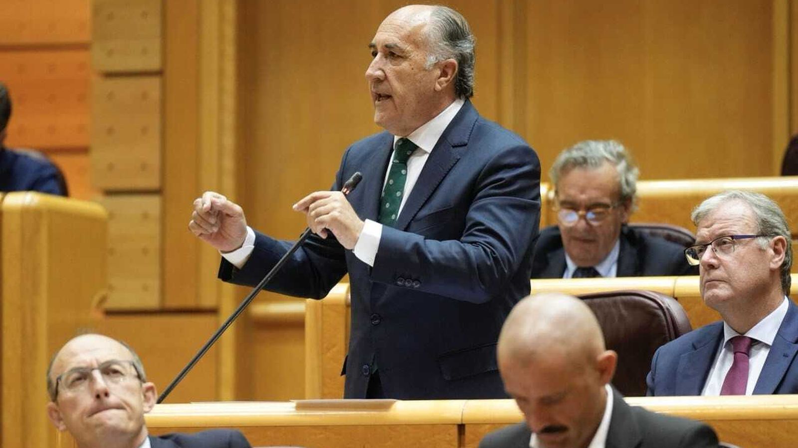 José Ignacio Landaluce, en el Senado.
