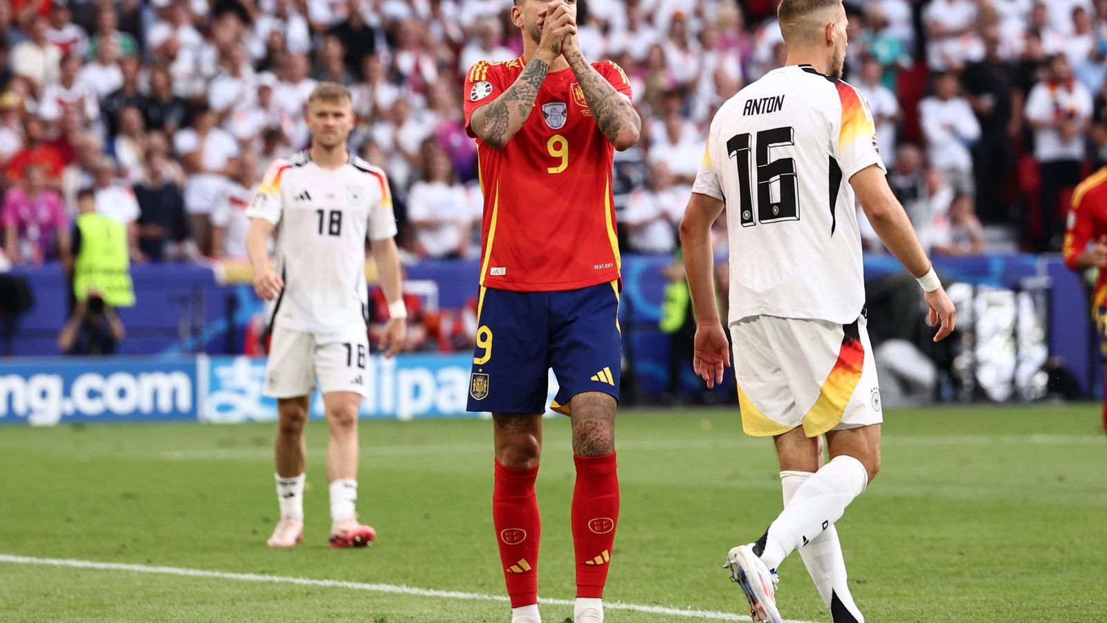 Las mejores fotos del España - Alemania