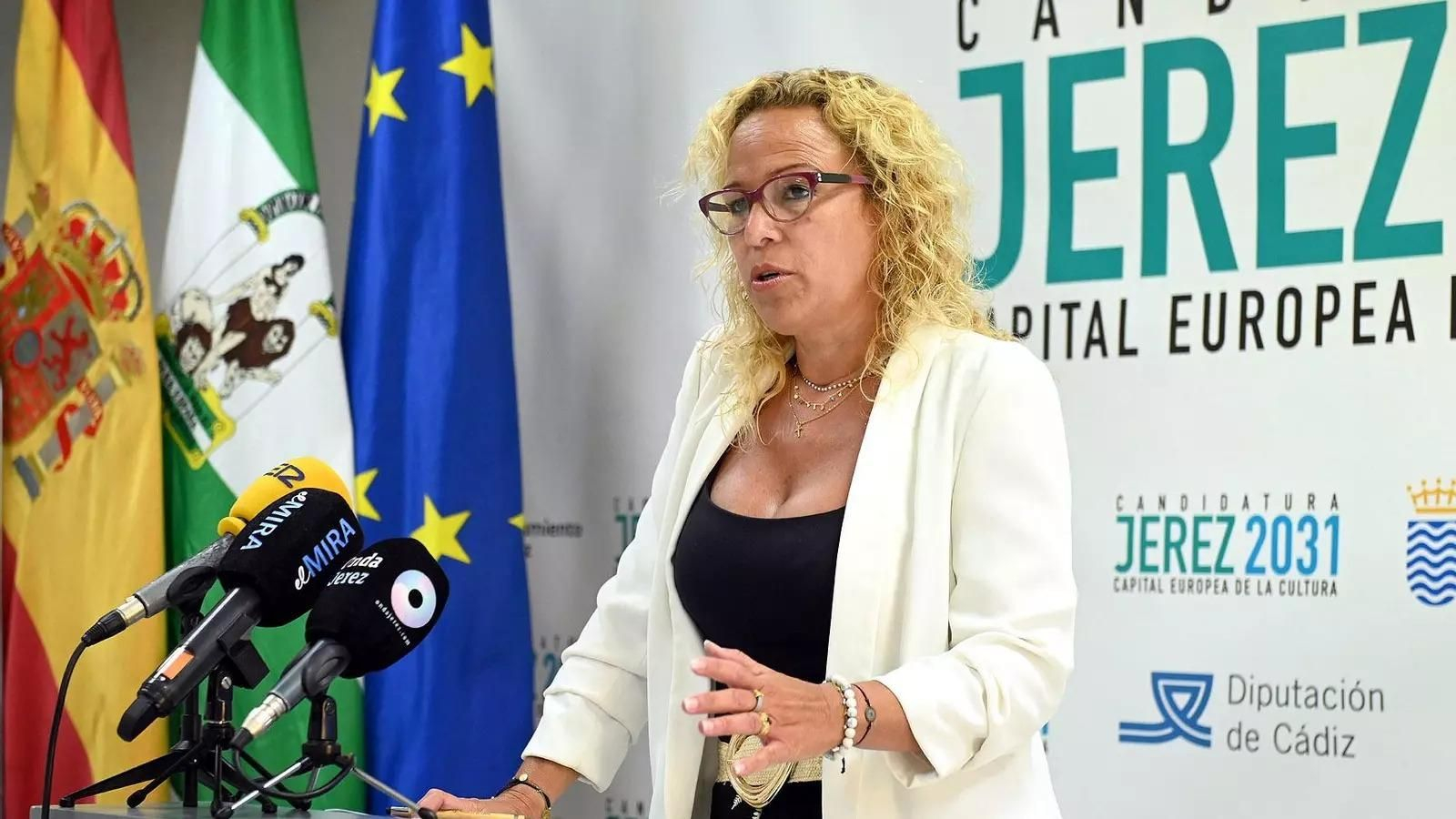 La delegada Yéssika Quintero.