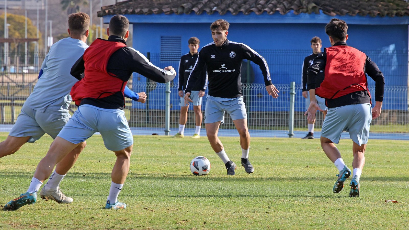 Primer entrenamiento de Romerito en el Xerez DFC Primer entrenamiento de Romerito en el Xerez DFC