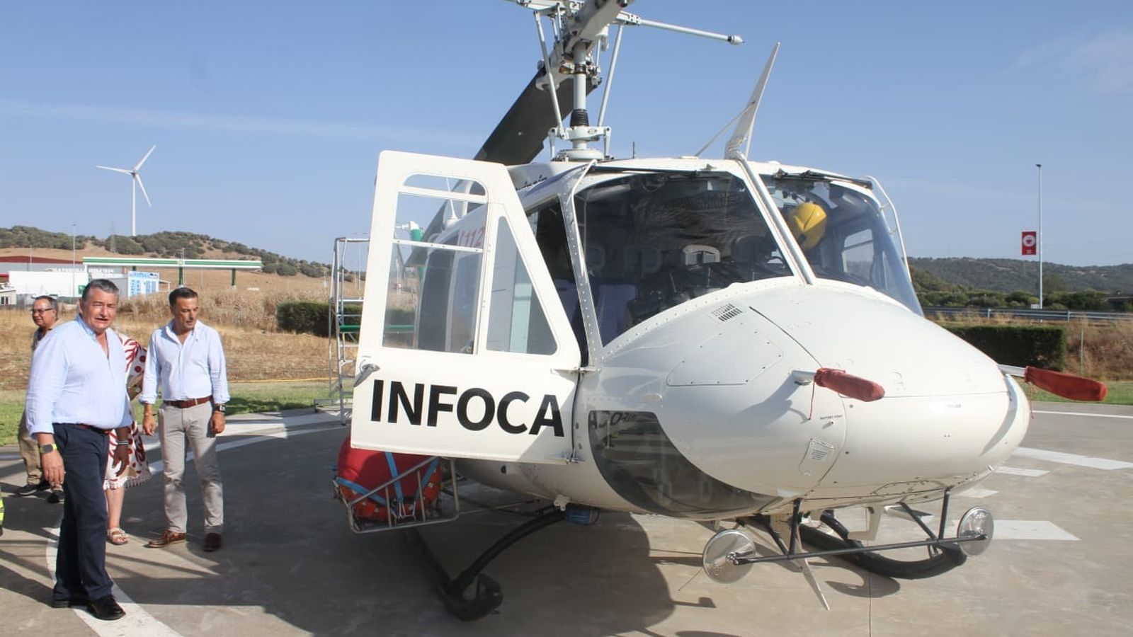 El Cedefo de Alcalá cuenta con medios aéreos