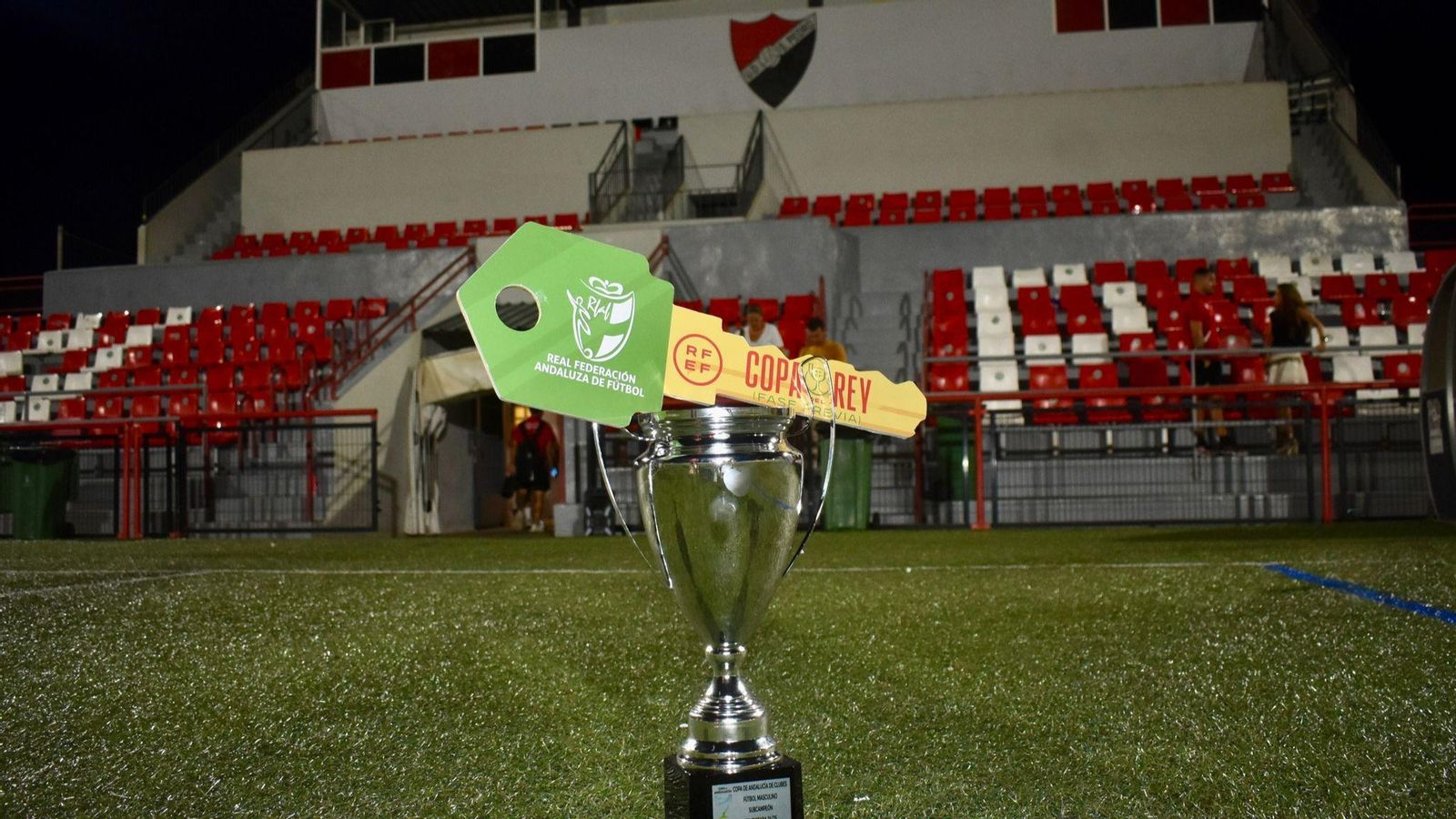 Trofeo del subcampeonato de la Copa Andalucía. Trofeo del subcampeonato de la Copa Andalucía.