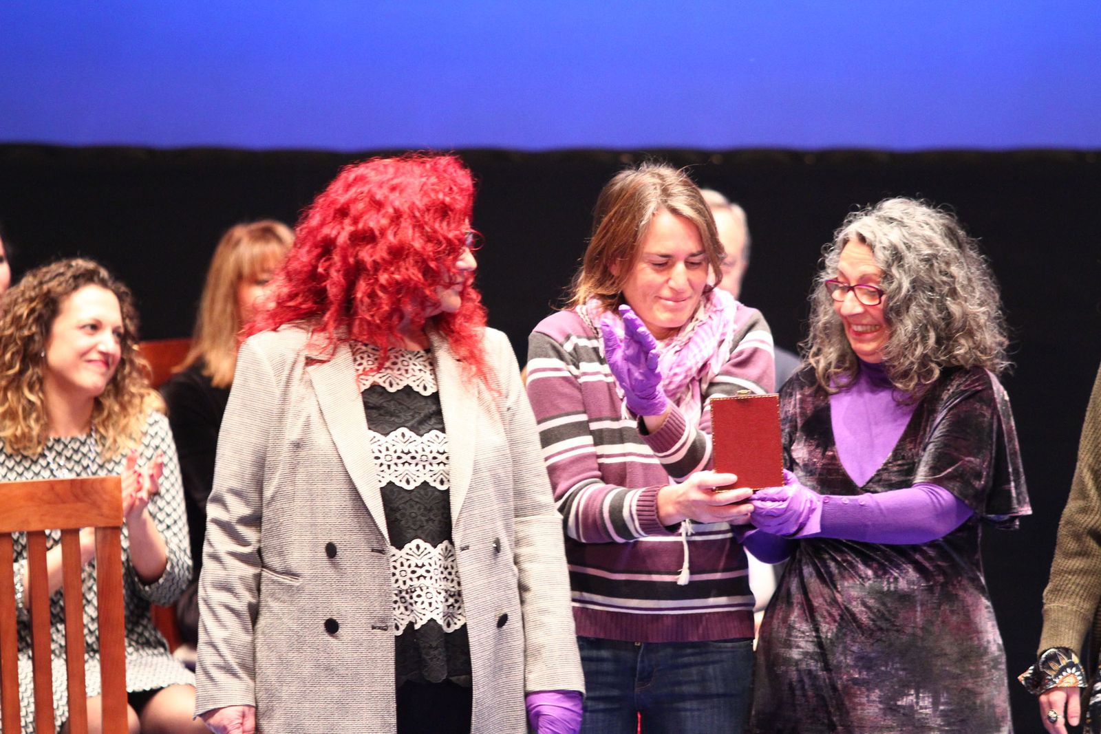 Imágenes de la entrega de las medallas de Huelva
